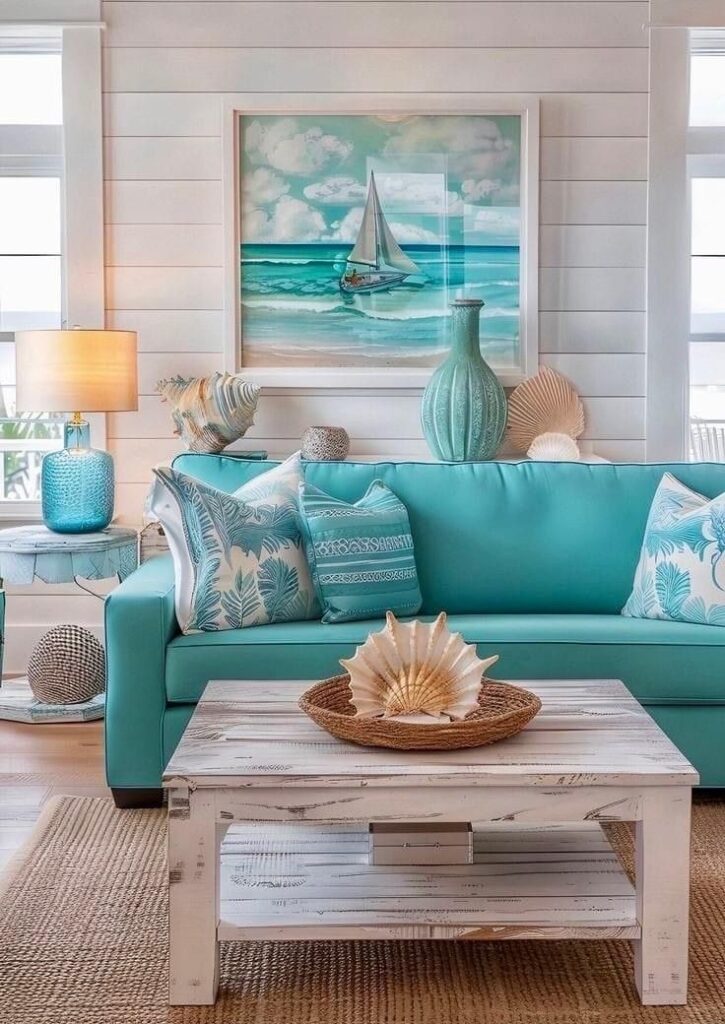 30 Light and Airy Coastal Decor Ideas for Every Room - decor meets cozy