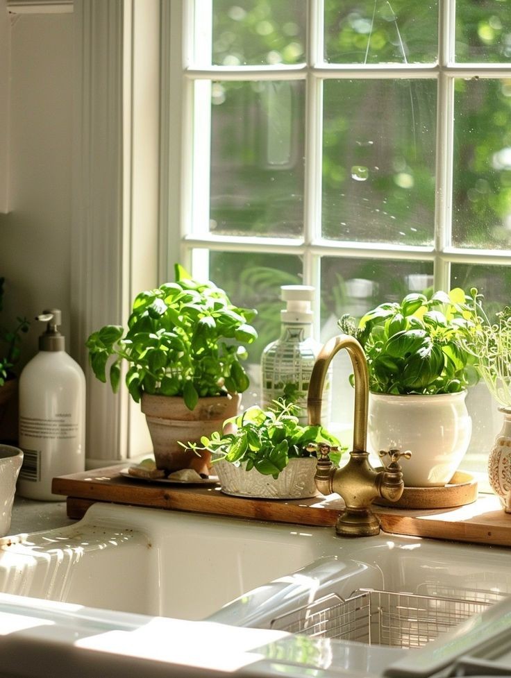 vintage-inspired-herb-garden-vintage-inspired-kitchen-decor-ideas