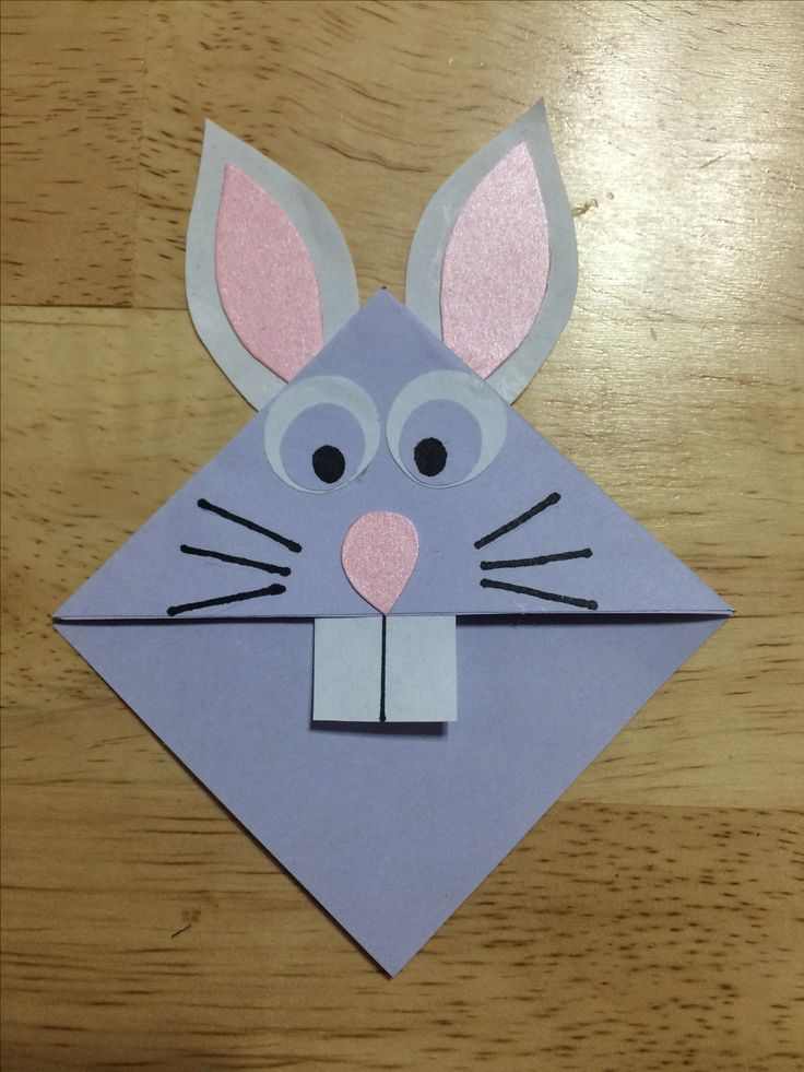 bunny-shaped-bookmarks-easter-craft-ideas-for-kids