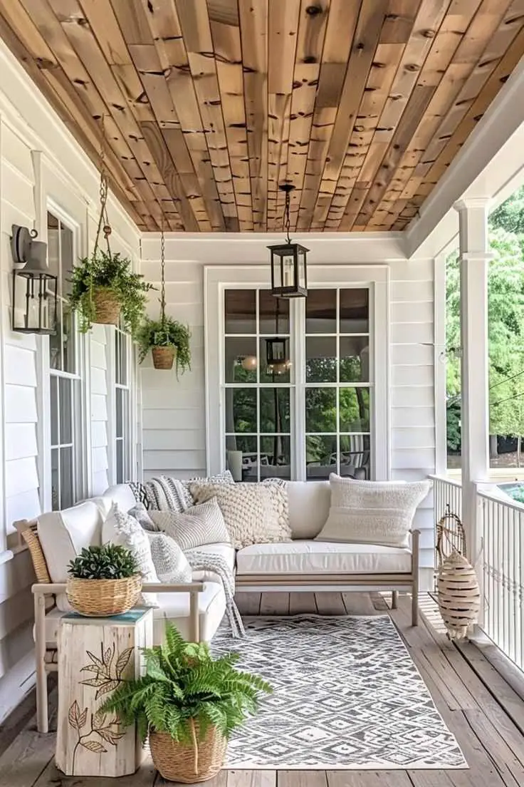 use-weathered-wooden-furniture-ways-to-add-rustic-charm-to-your-front-porch