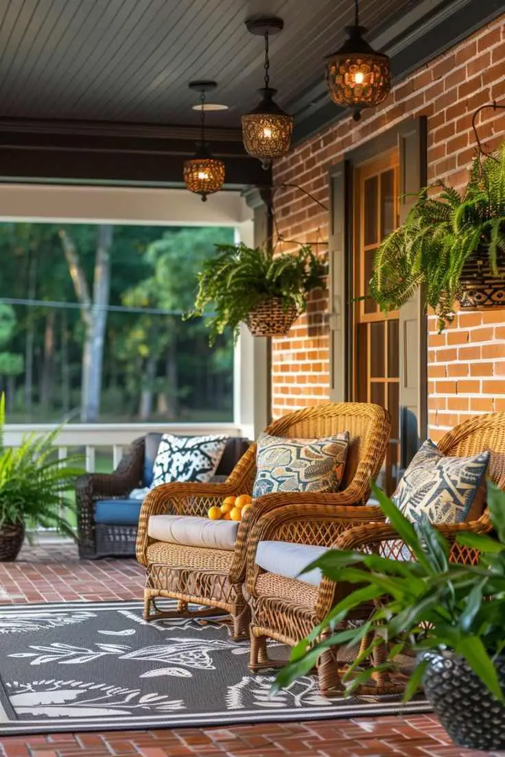 use-warm-lighting-ways-to-add-rustic-charm-to-your-front-porch