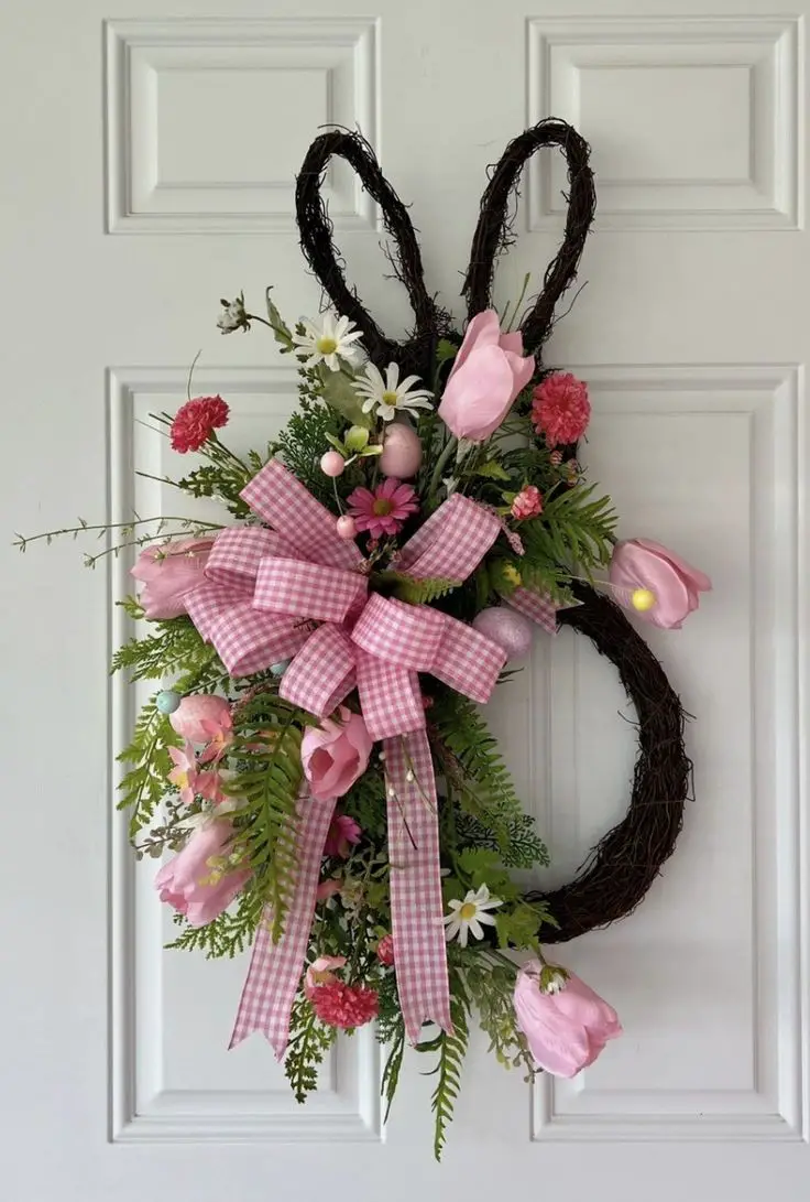 fresh-spring-flowers-easter-door-decoration-ideas