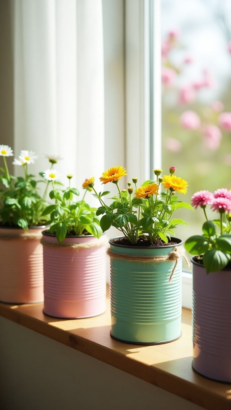 Tin-Can-Planters