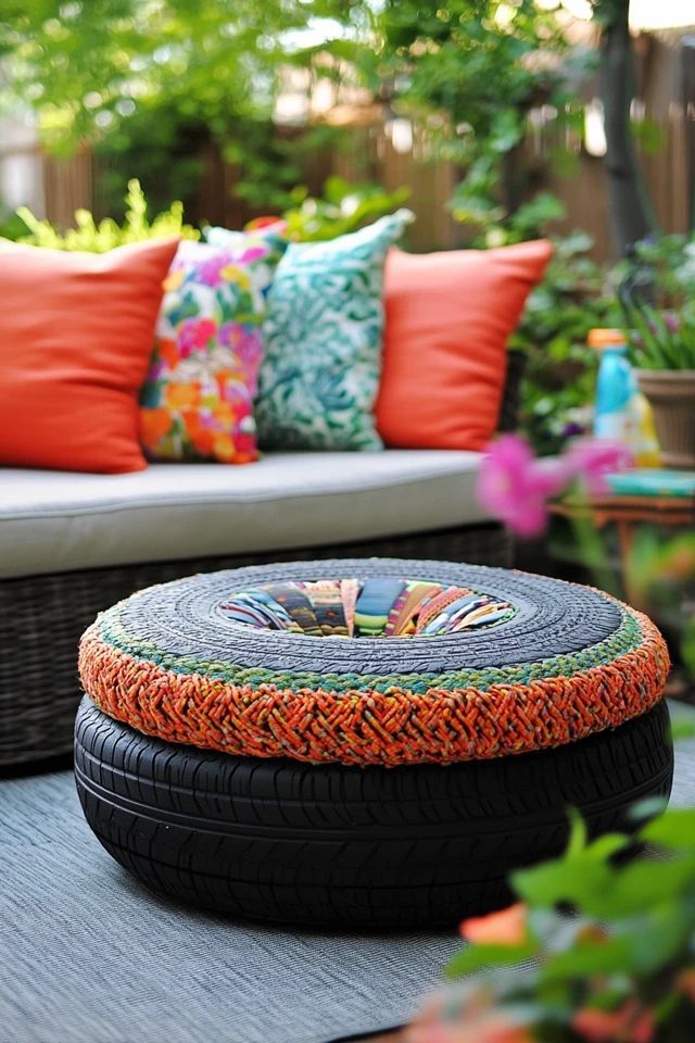 Tire-Ottoman