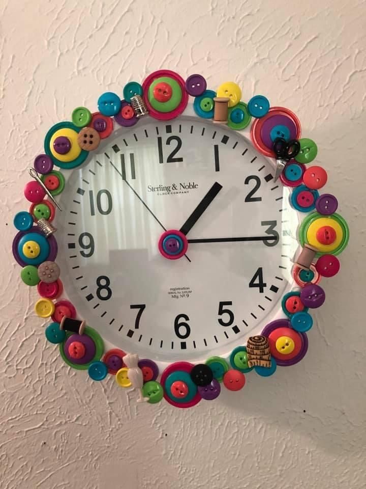 colorful-clocks-or-shelving