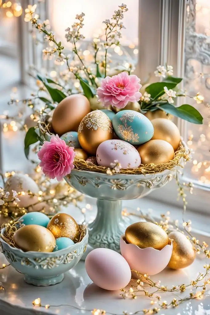 gold-egg-accents-easter-door-decoration-ideas