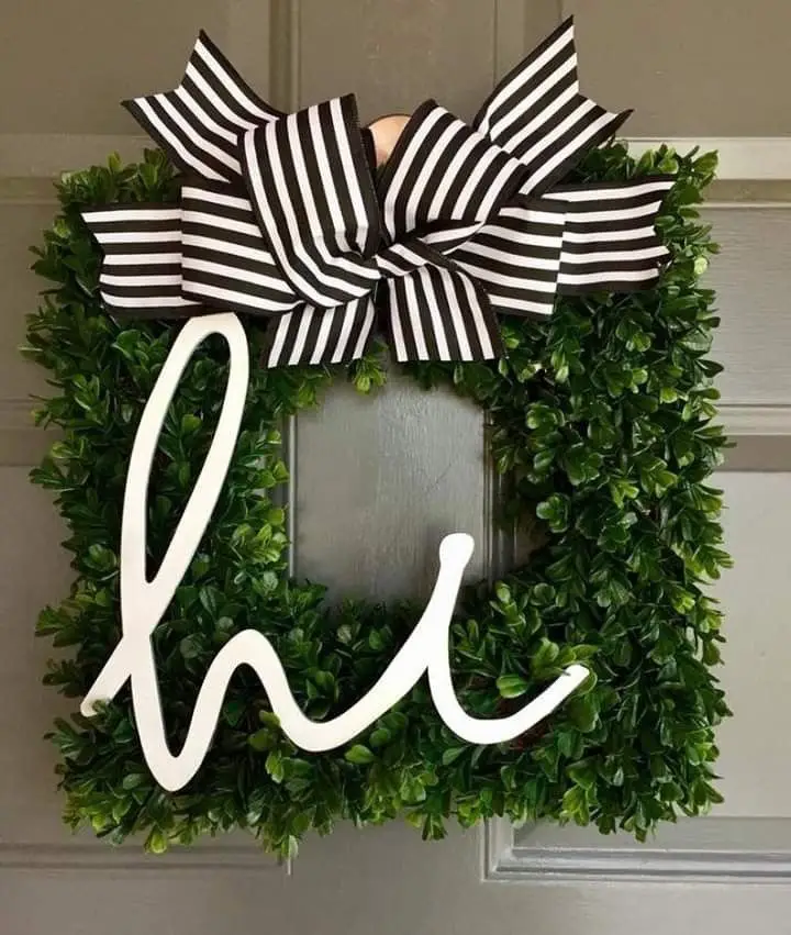 flower-monogram-wreath-easter-door-decoration-ideas