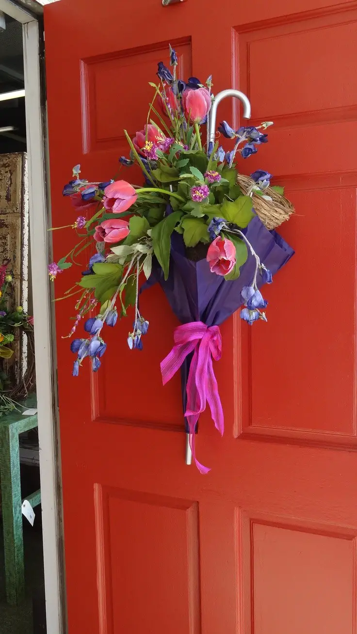 floral-umbrella-display