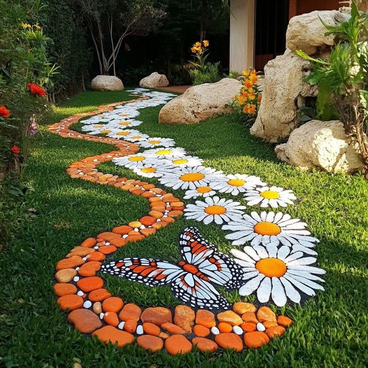 create-a-pebble-mosaic-pathway