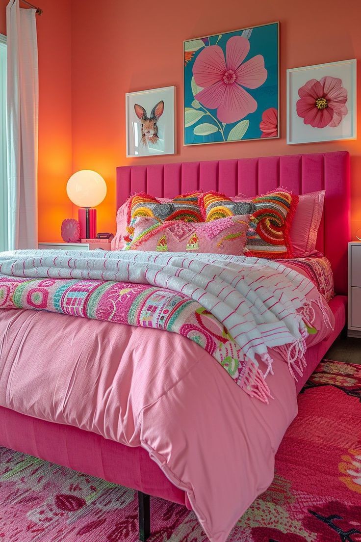 bold-accent-walls-colorful-bedroom-ideas