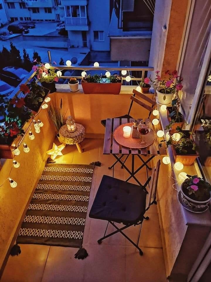 install-string-lights-or-fairy-lights-balcony-decor-ideas