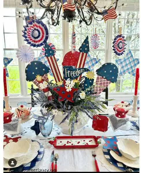 4th -of -July- table-Decorations
