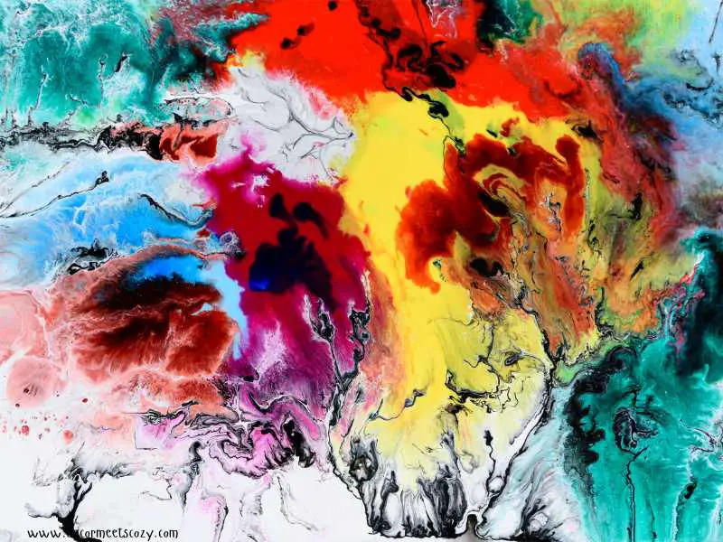 DIY- Splatter- Paint- Wall -Canvas 