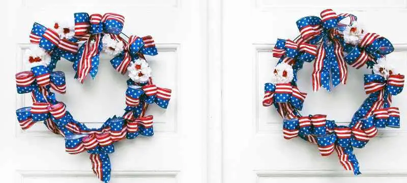 Patriotic -Wreaths-4th- of -July -Decor- Ideas