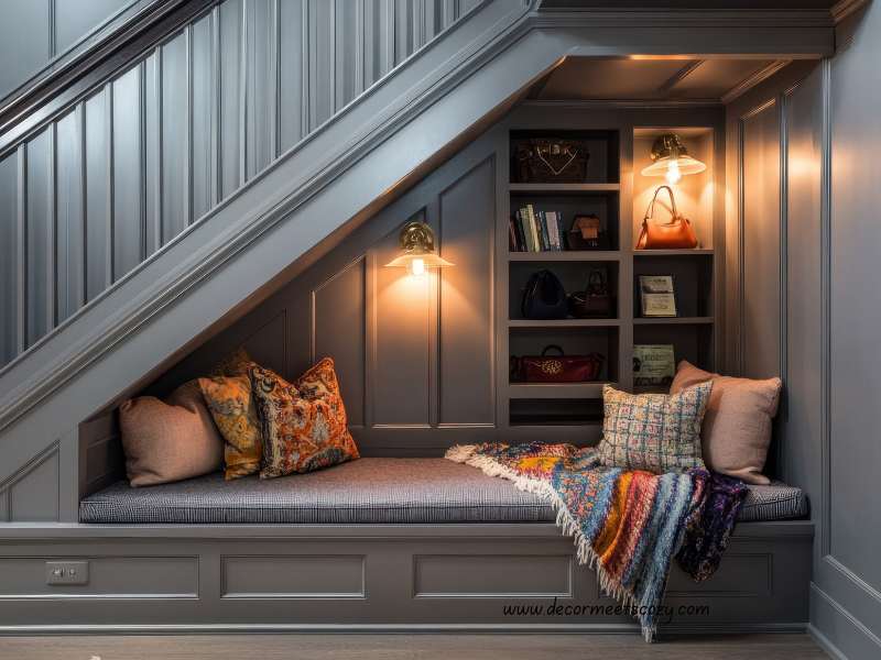 Built-In-Book-Nook-Underneath-the-Stairs.