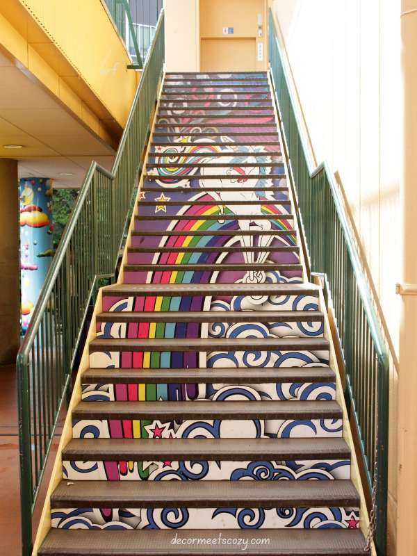 Painted-Stair-Risers