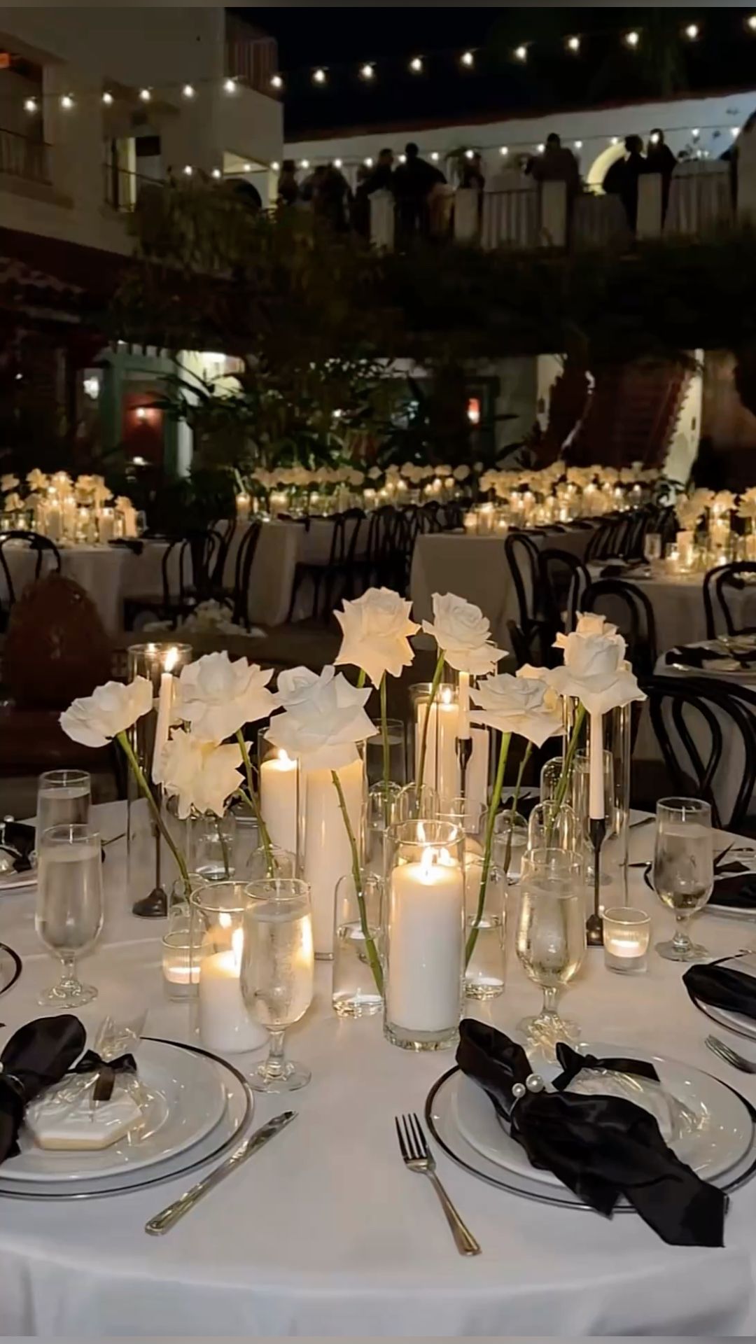 Candles in Varied Heights for Warm Ambience