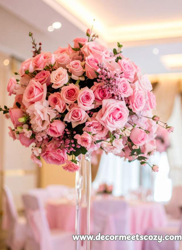 A-flower-that-is -arranges-on-a-table.