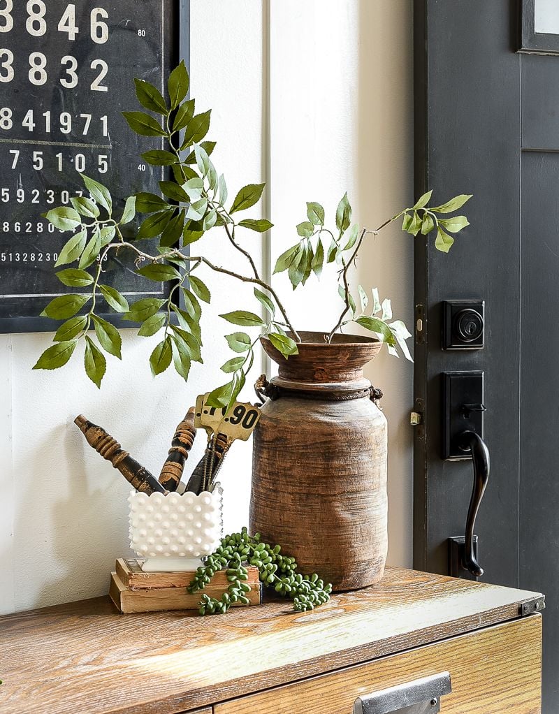 Faux Greenery for a Fresh Farmhouse Look