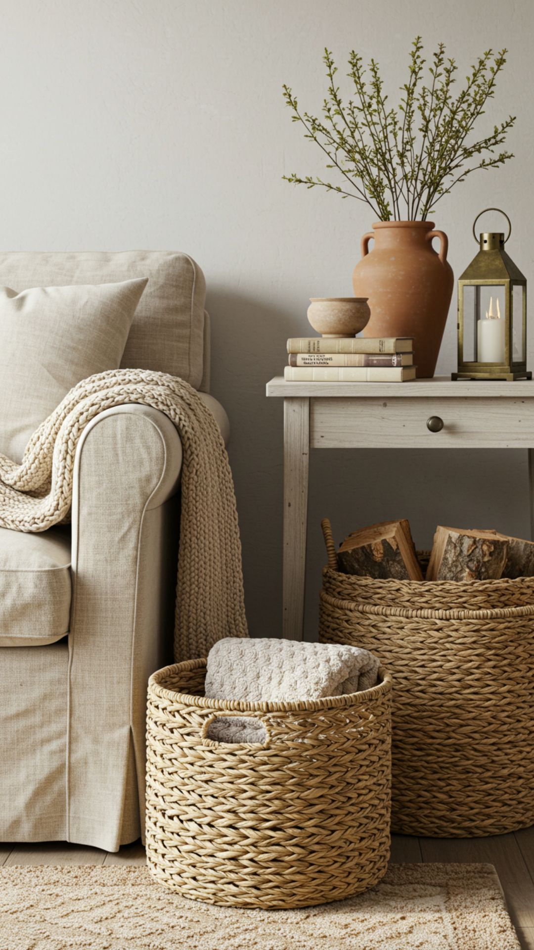 Woven Baskets for Storage